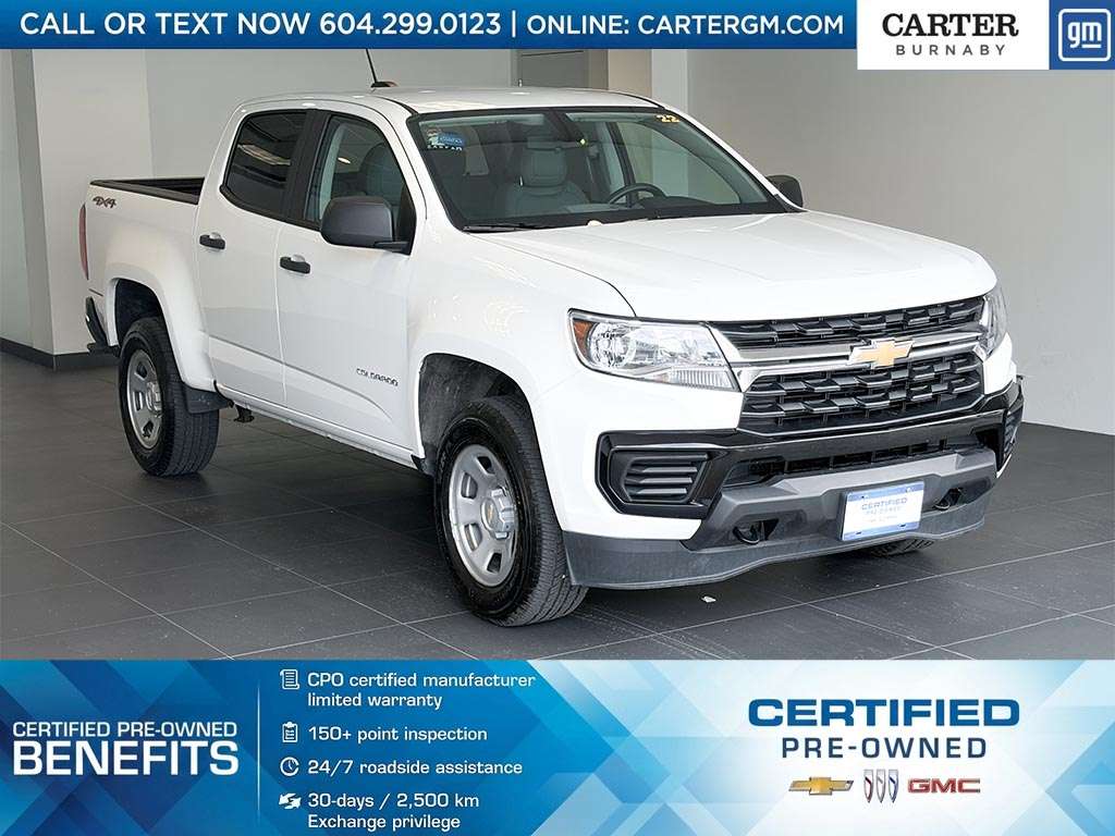 2022 Chevrolet Colorado Work Truck Crew Cab 4WD