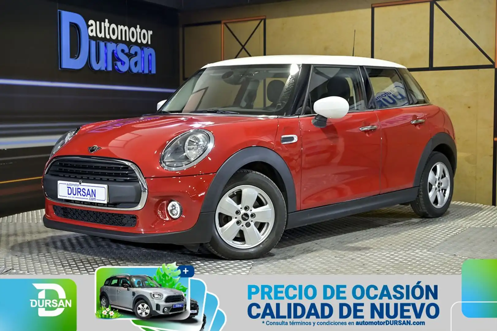 MINI Cooper ONE 5 PUERTAS Rojo - 1
