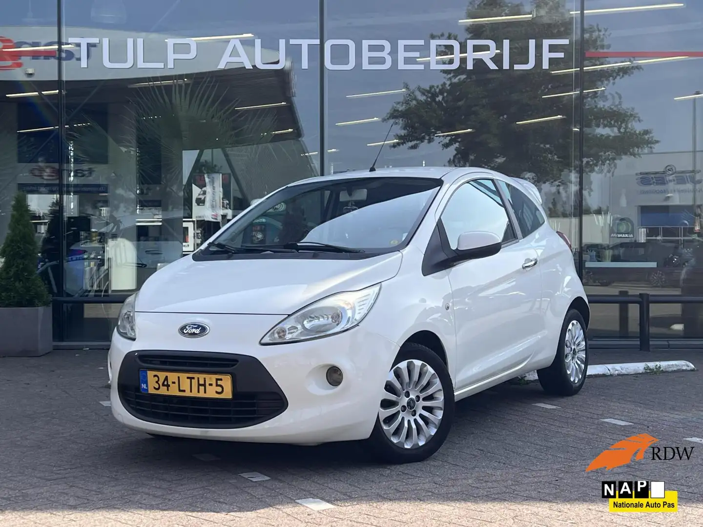 Ford Ka/Ka+ 1.2 Titanium X Airco LMV Goed onderhoud NAP Білий - 1