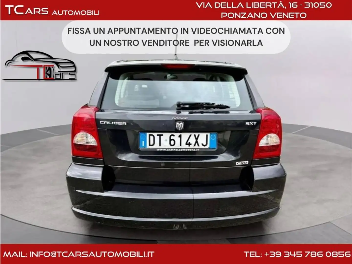 Dodge Caliber 2.0 TDI-GANCIO TRAINO-IN OFFERTA FINO A SABATO Nero - 1