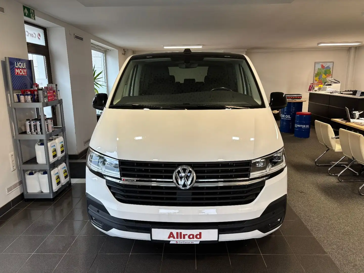 Volkswagen T6 Multivan T6.1 Multivan/4X4/STHZ/NAVI/5J Garantie-100T Weiß - 2