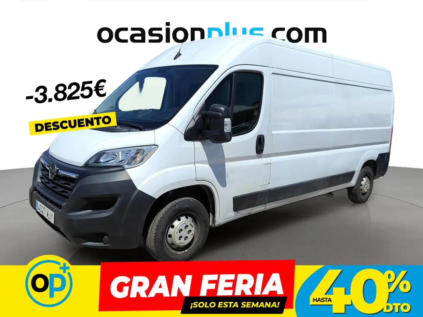 Opel Movano Fg. 2.2 BlueHDI Base 140 L3H2 3500 Blanco - 1
