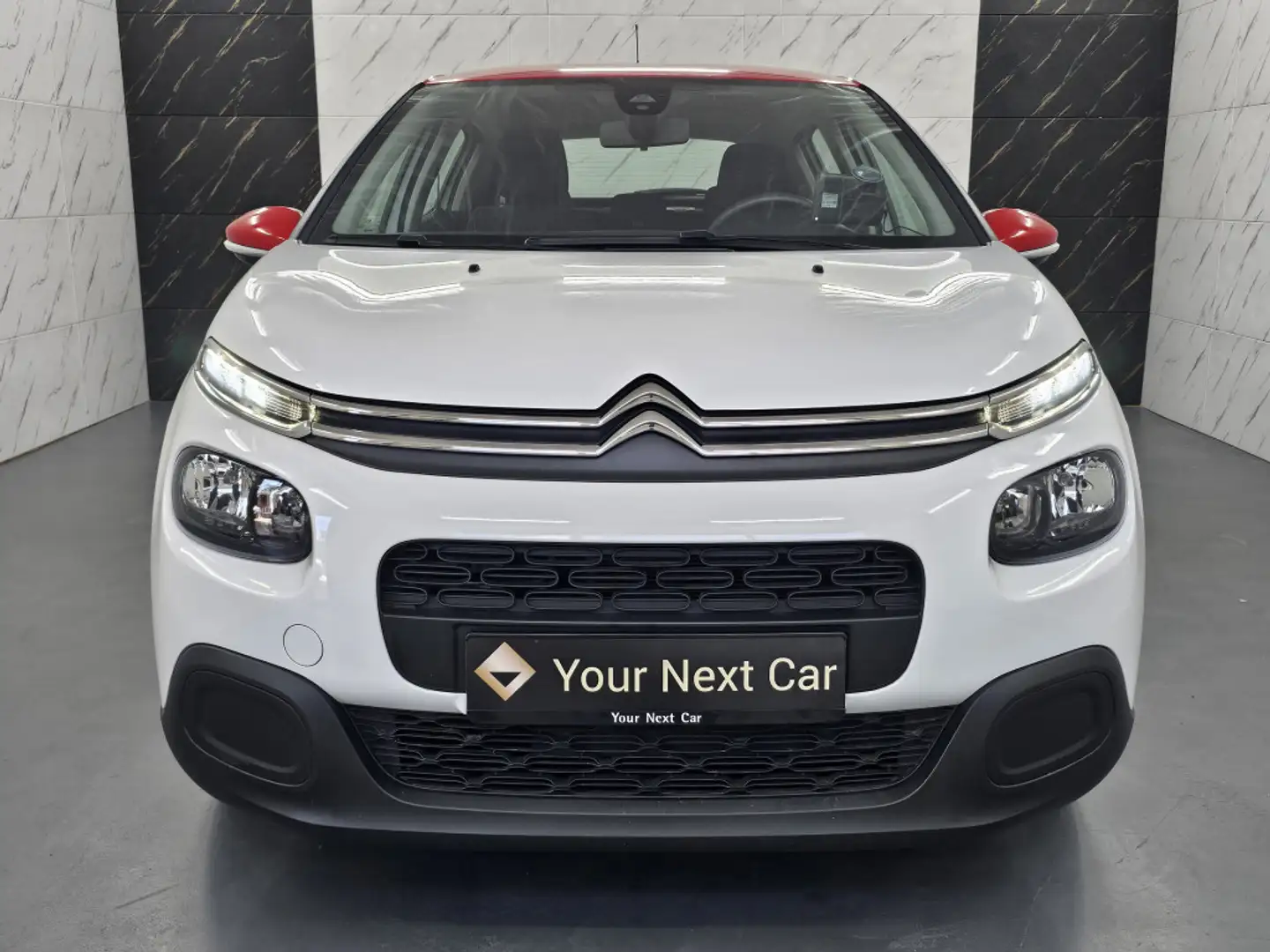 Citroen C3 Feel LED+Navi+Klima+Temp+isofix+PDC+USB+LM+BT Wit - 2