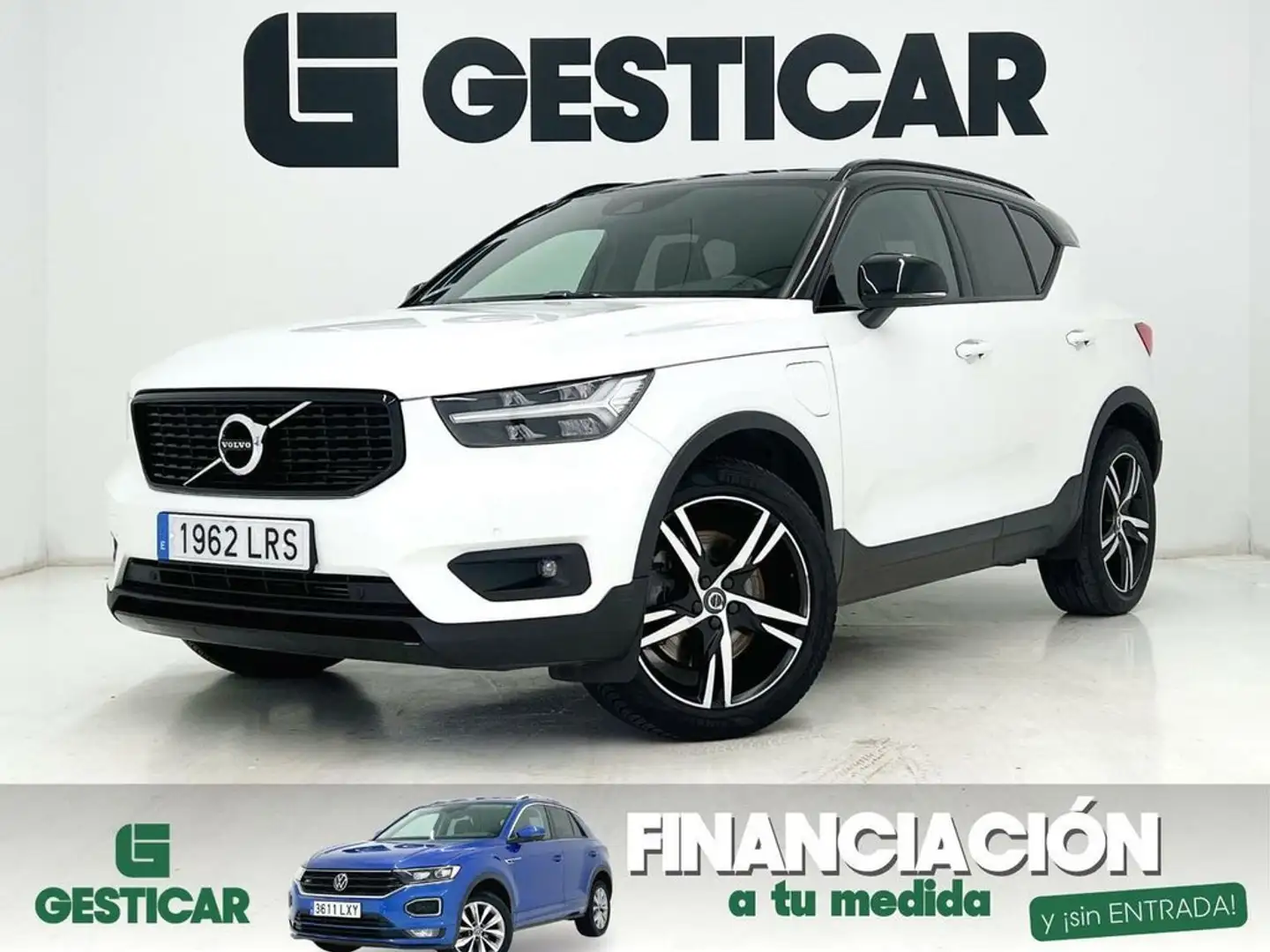 Volvo XC40 T5 TWIN RECHARGE R-DESIGN AUTO Blanc - 1