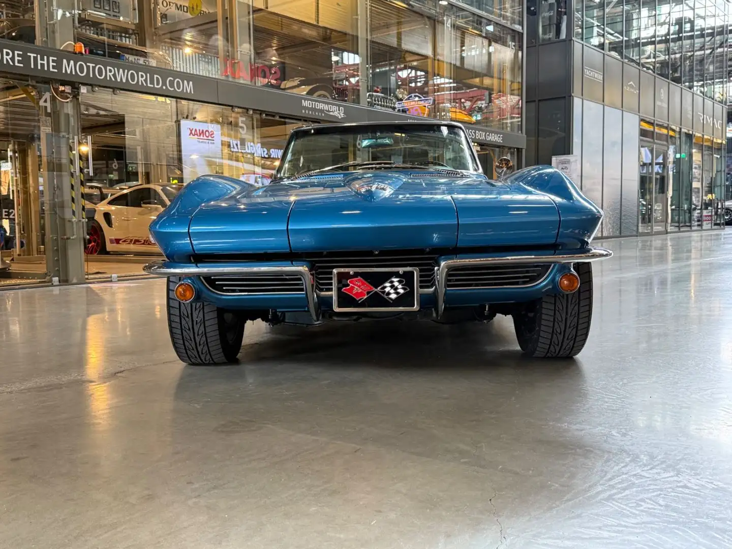 Corvette C2 Stingray/perfekter Zustand/Scheibenbremsen Blau - 2