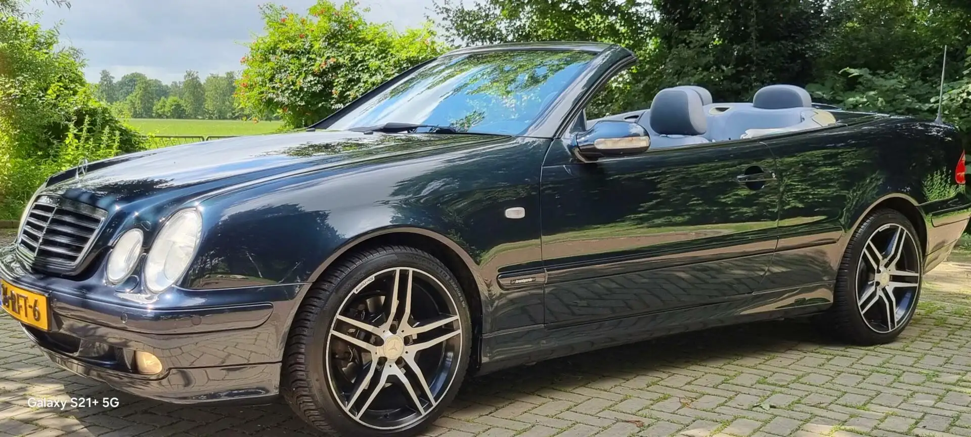 Mercedes-Benz CLK 320 Cabrio Avantgarde💢€6960,-💢118486 km -geen roest Černá - 1