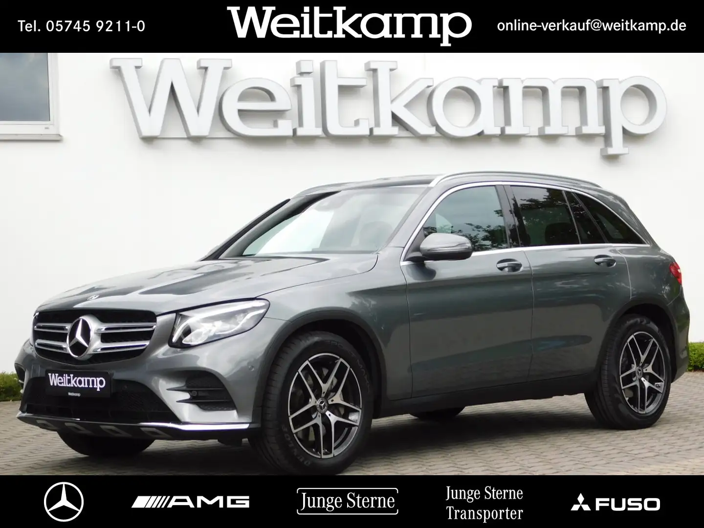 Mercedes-Benz GLC 250 GLC 250 d 4M AMG+AHK+Comand+LED+Kamera+el.Klappe Gris - 1