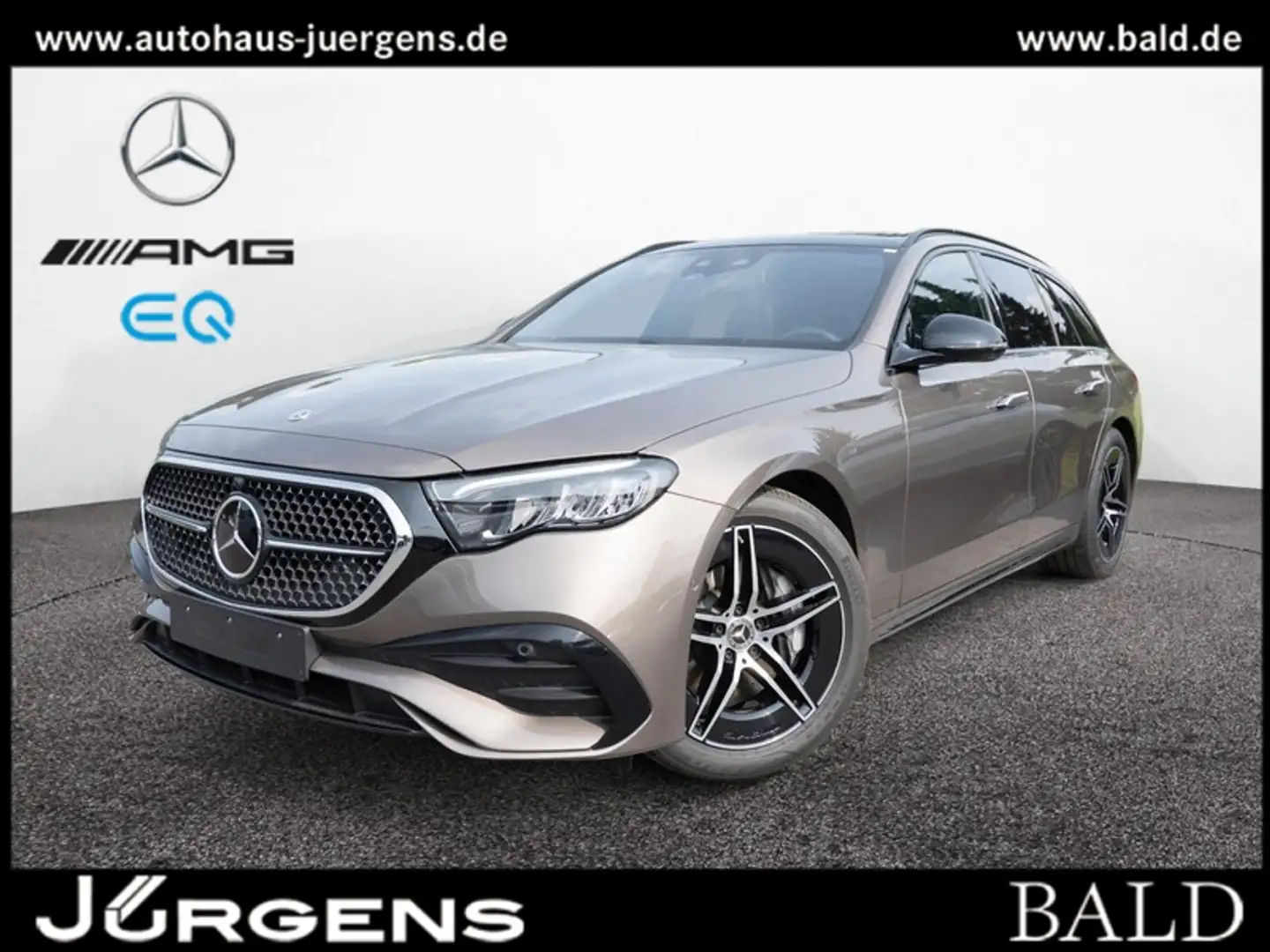 Mercedes-Benz E 300 de T AMG-Sport/Pano/Distr/Night/Cam/19' Hnědá - 2