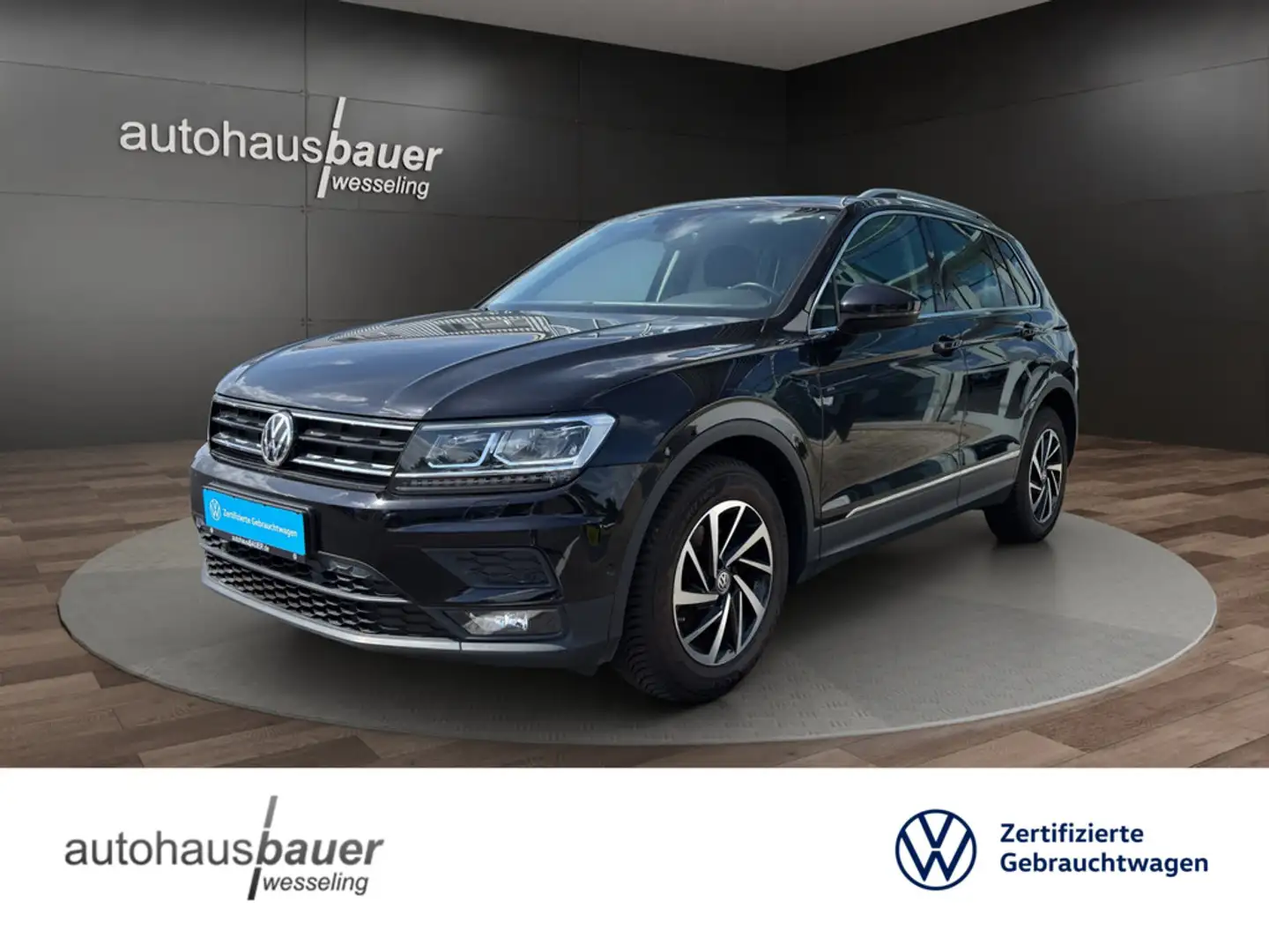 Volkswagen Tiguan 1.4l TSI Join *APP,LED,SHZ,WinterPaket,NAV,AirCare Schwarz - 1