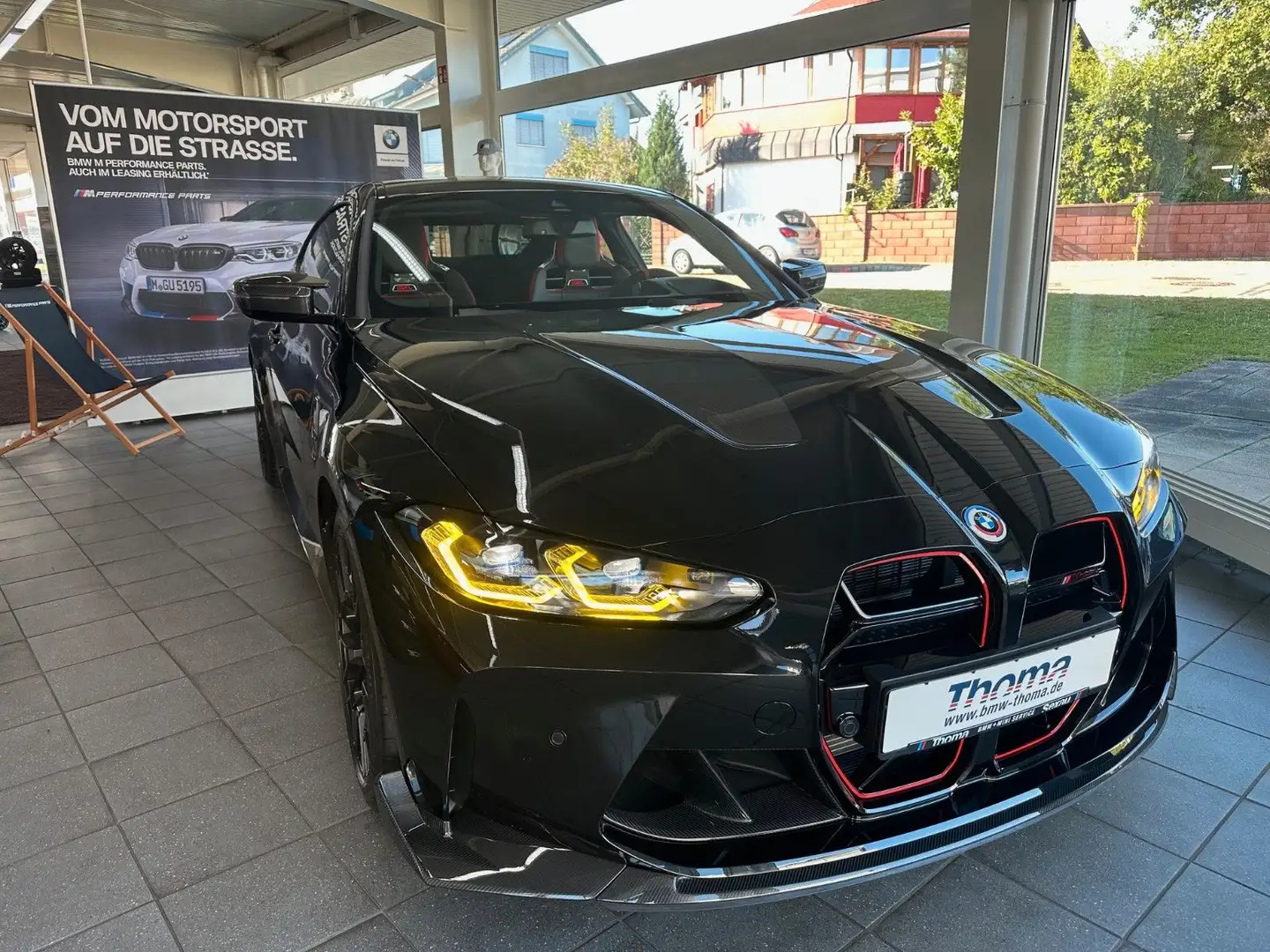 BMW M4 CSL +Laser+Hifi+RFK+Carbon-Keramik-Bremse rot Noir - 1