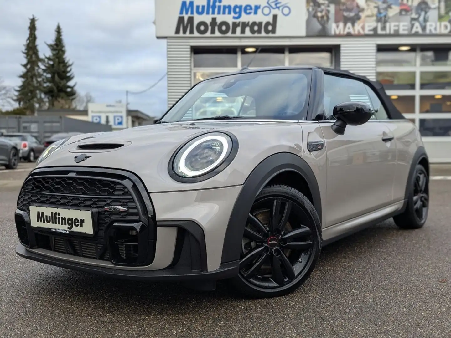 MINI Cooper S Cabrio JCW Trim KomfZ.LED Apple PDC 17" Grau - 2