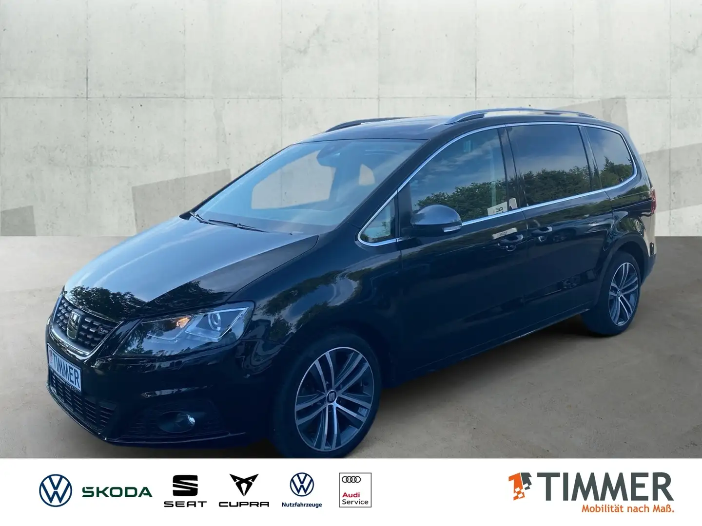 SEAT Alhambra 1.4 TSI FR-LINE *7-SITZ *LED *RKAM *TEMPO *NAVI * Nero - 1
