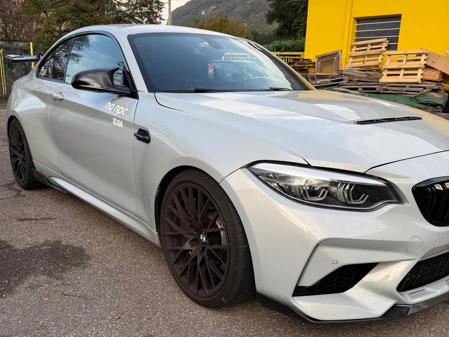 BMW M2 M2 F87 Coupe Coupe 3.0 Competition 410cv dkg Argento - 2