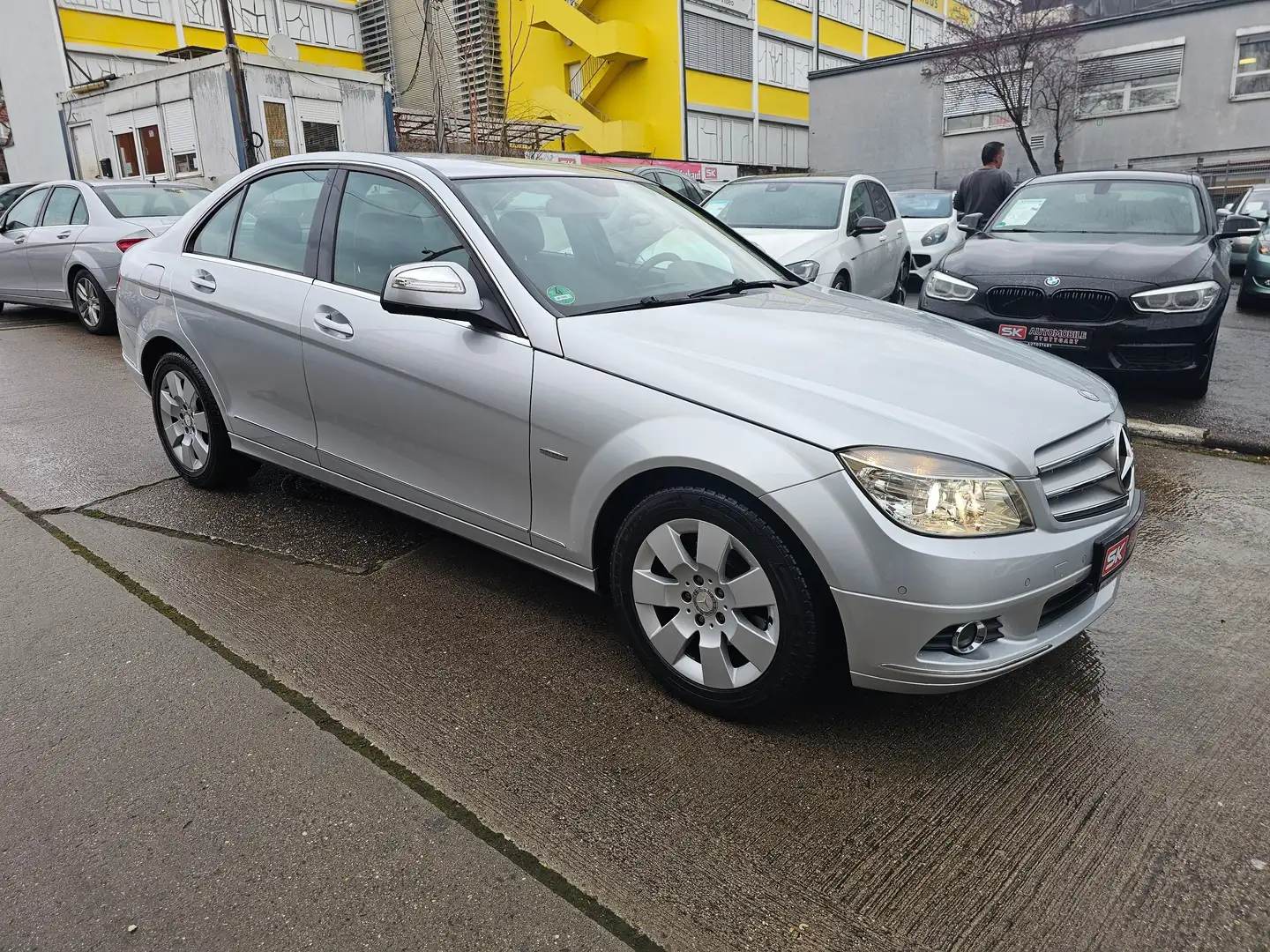 Mercedes-Benz C 180 C 180 Kompressor Automatik Klima Mit Neu HU und AU Grau - 1