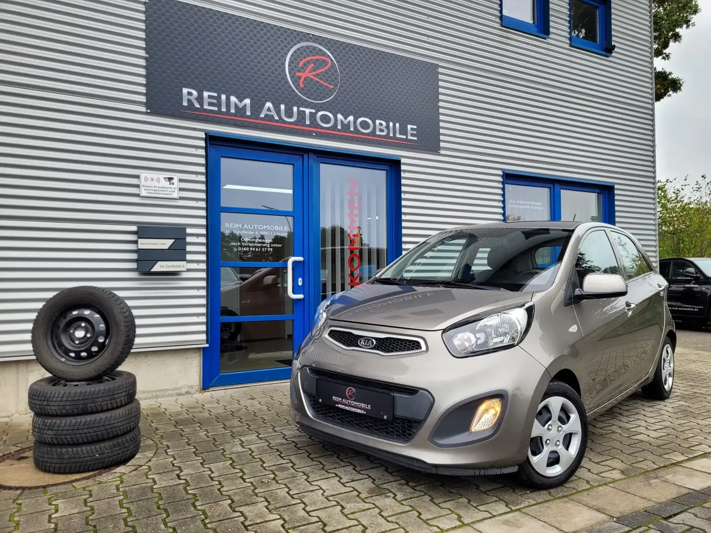 Kia Picanto Edition 7 1.0 *KLIMA*PDC*RADIO*5-TÜRIG* Silber - 1