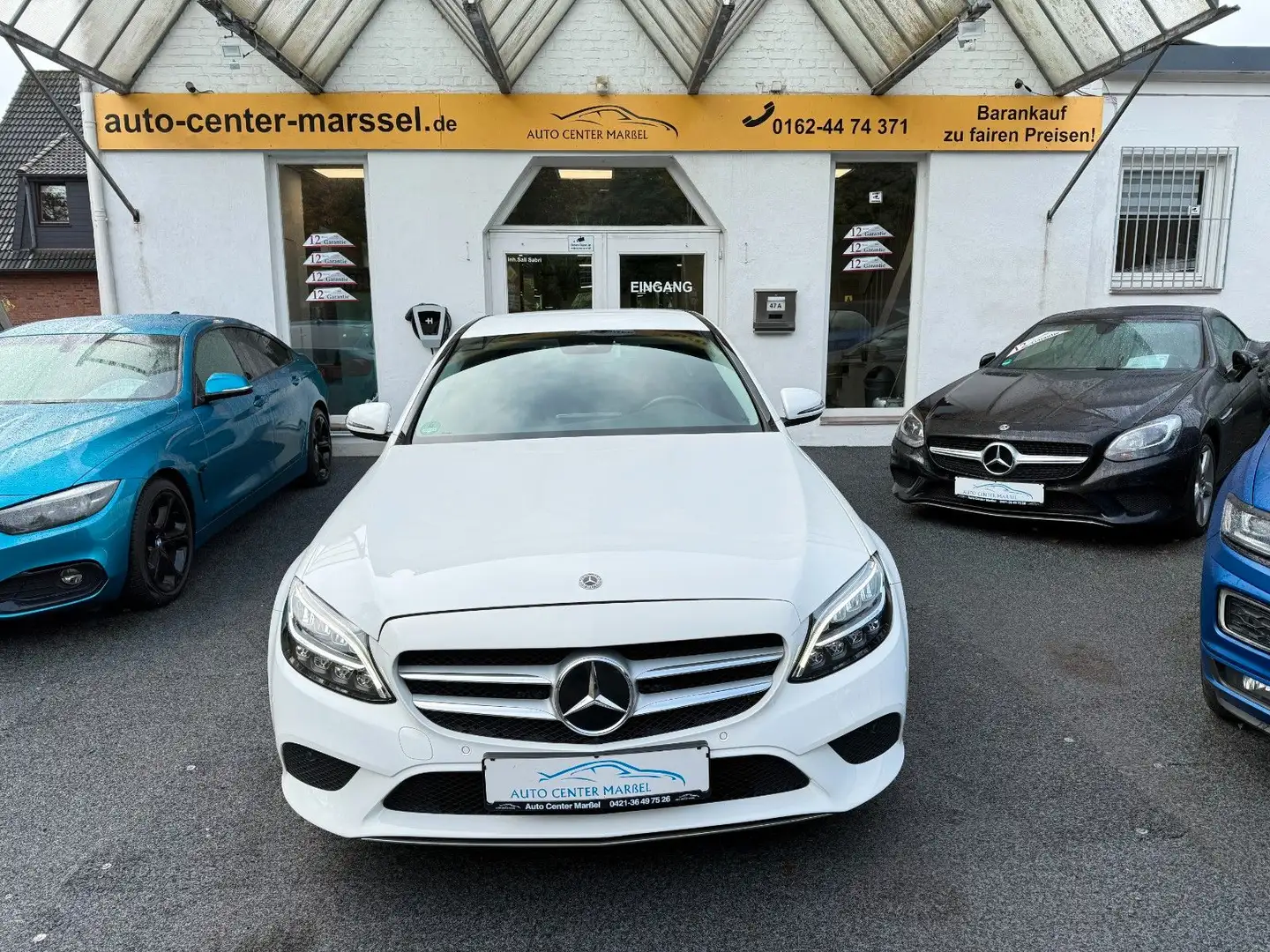 Mercedes-Benz C 180 Avantgarde NAVI/KAMERA/LED/TOTWINKEL/AMBIE Blanc - 2