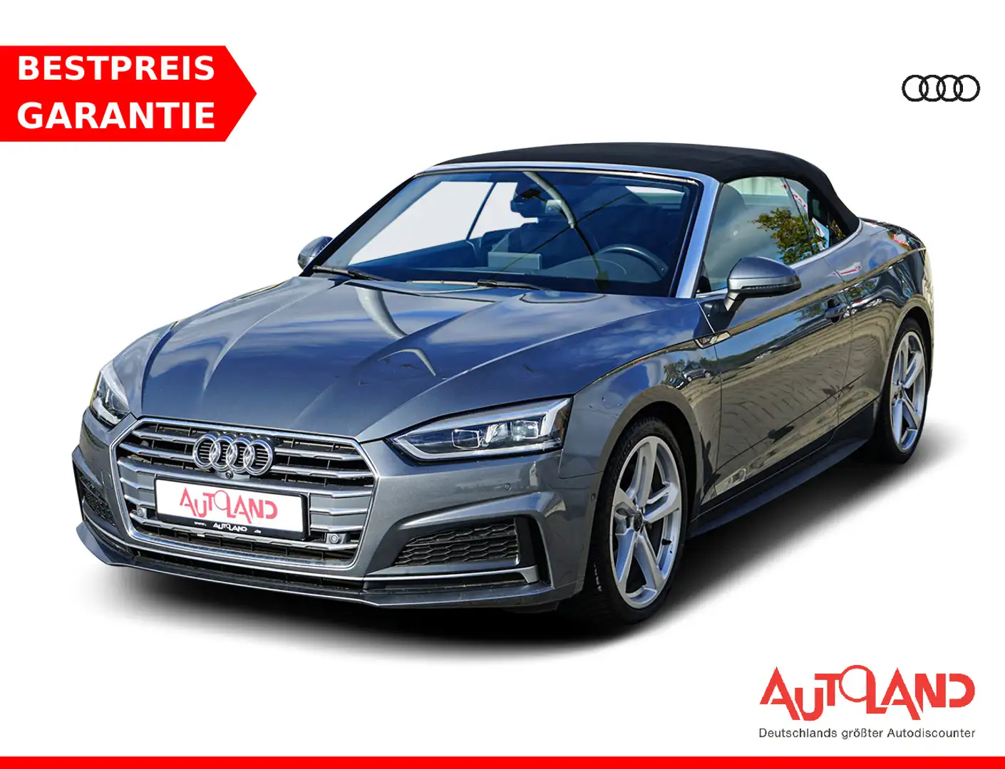 Audi A5 2.0 TFSI sport S-Line LED Navi PDC 360° Grau - 1