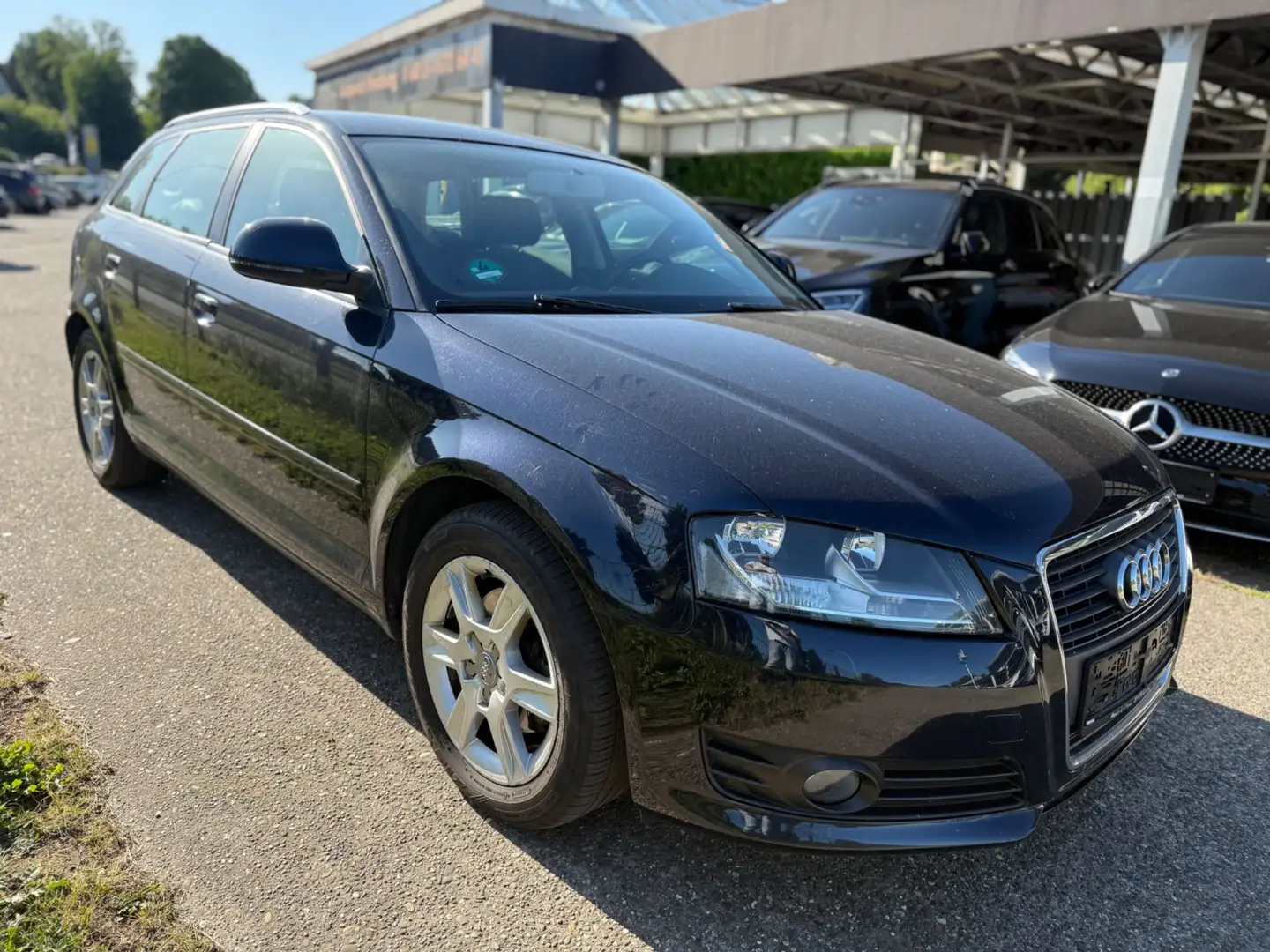 Audi A3 1.4 TFSI SCHECKHEFT * 2.HAND * Zwart - 2
