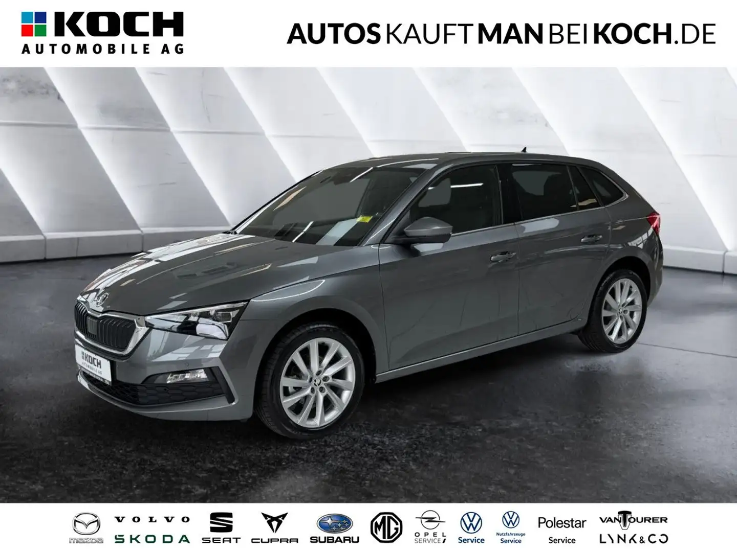 Skoda Scala 1.5 TSI DSG Style LED SHZ LHZ PDC KAM TEMP Grau - 1