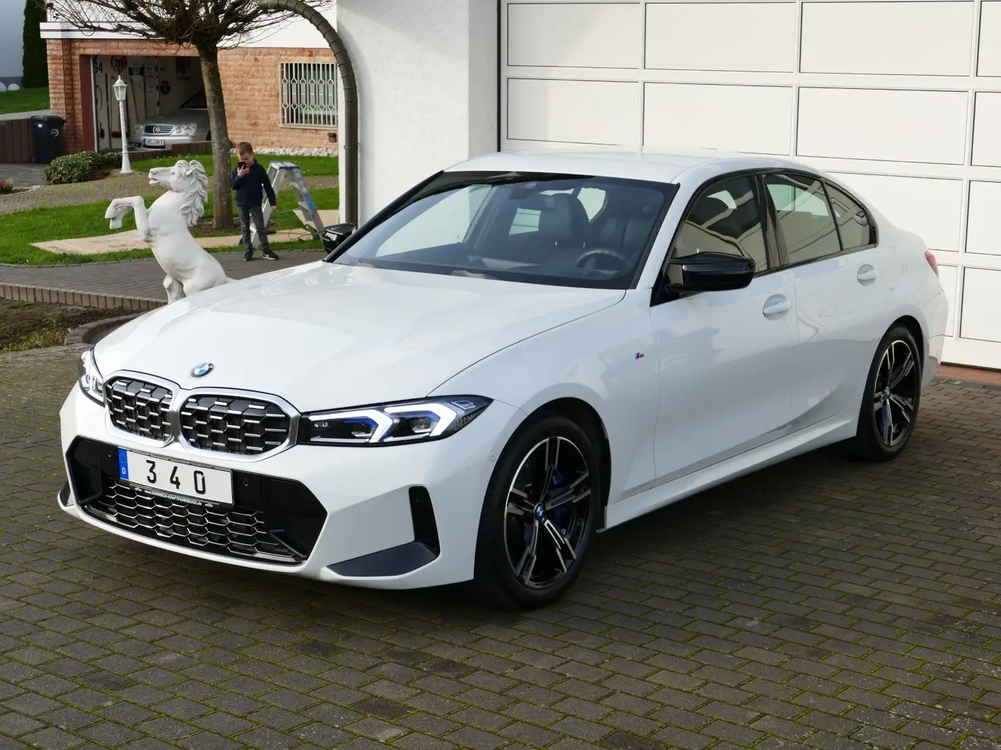 BMW 340 M340d xdrive Limousine * Innov.Paket+Live Cockp. Bianco - 1