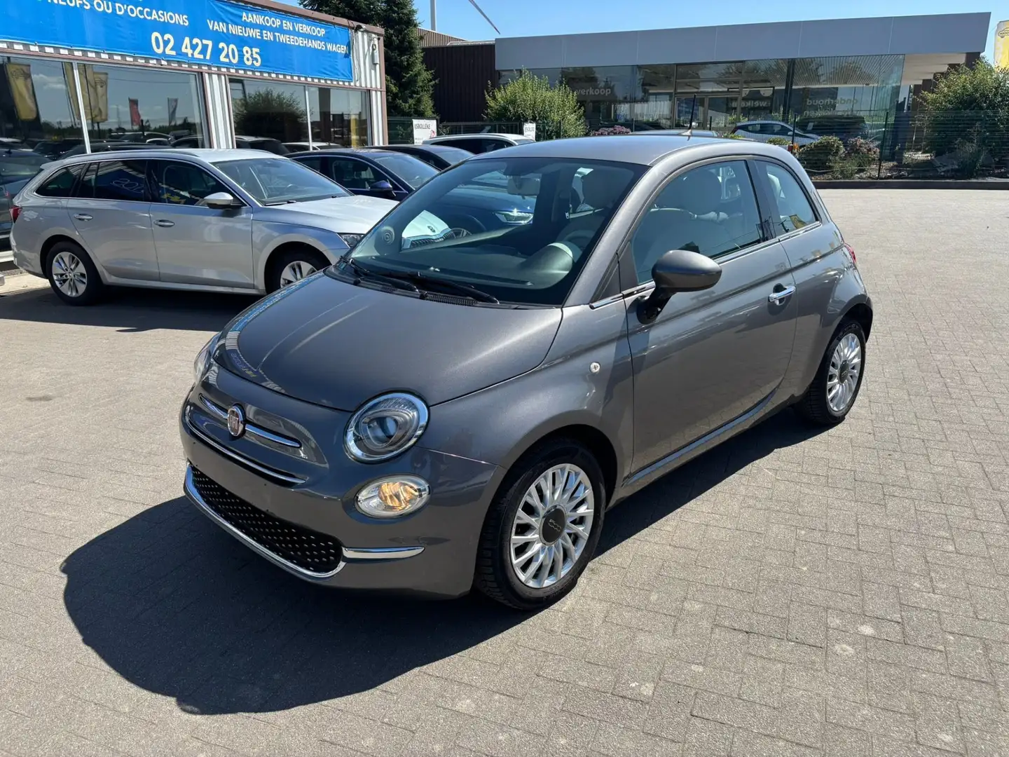 Fiat 500 VERKOCHT Gris - 1