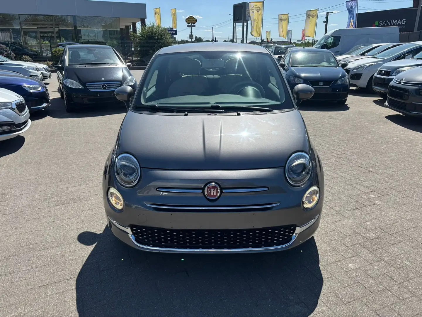 Fiat 500 VERKOCHT Gris - 2