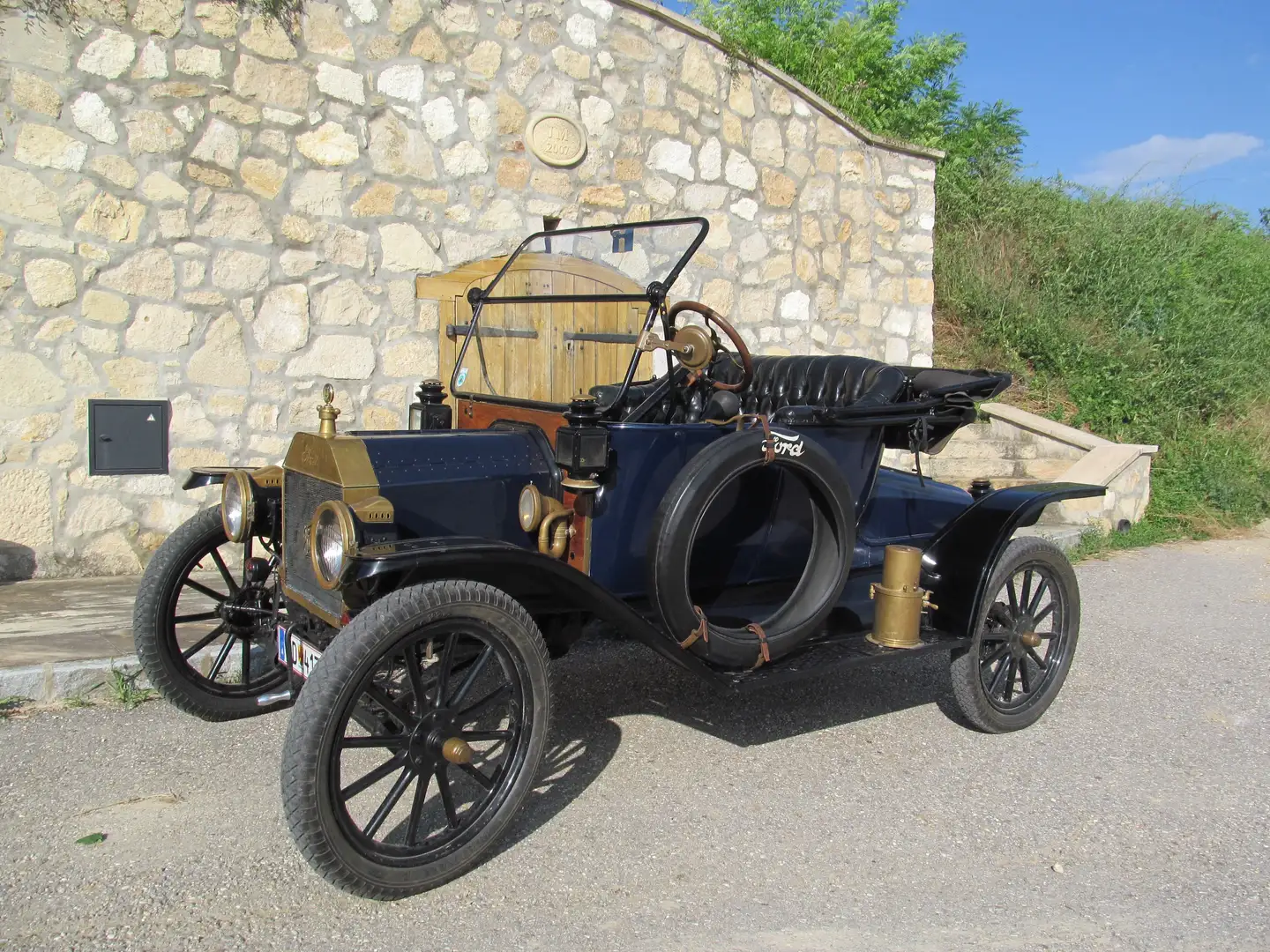 Ford T Runabout Blau - 2