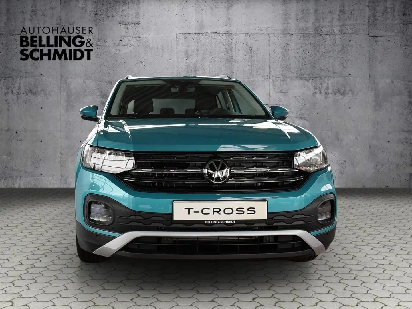 Volkswagen T-Cross 1.0 l TSI OPF 70 kW (95 PS) 5-Gang Klima Grün - 2