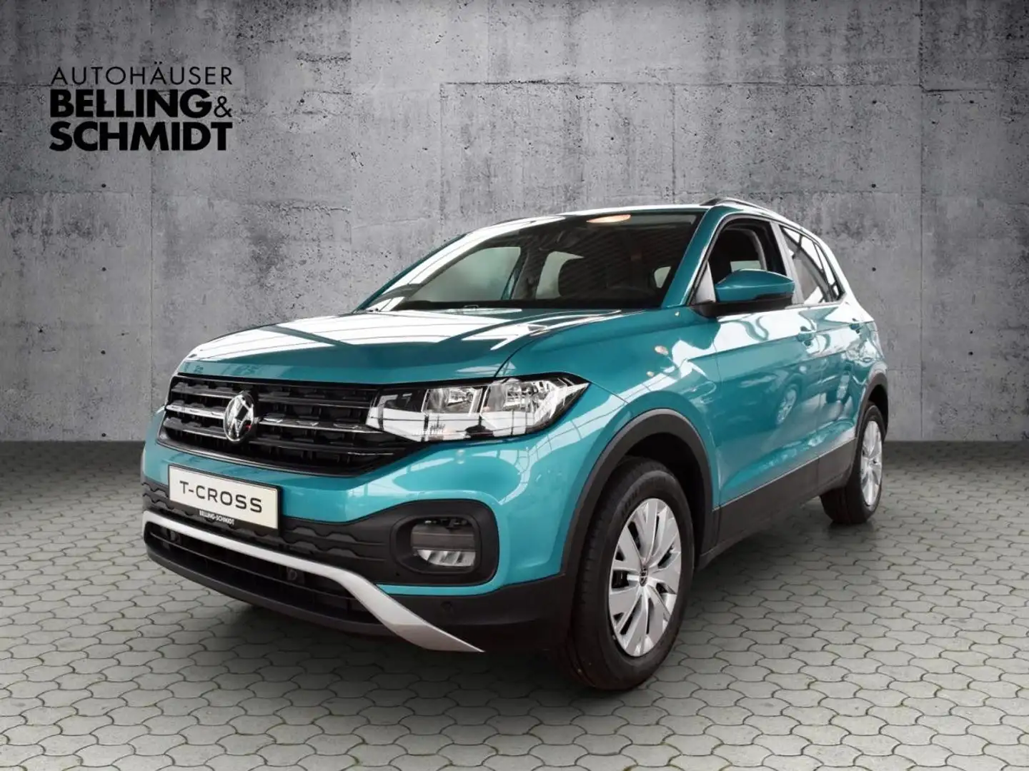 Volkswagen T-Cross 1.0 l TSI OPF 70 kW (95 PS) 5-Gang Klima Grün - 1