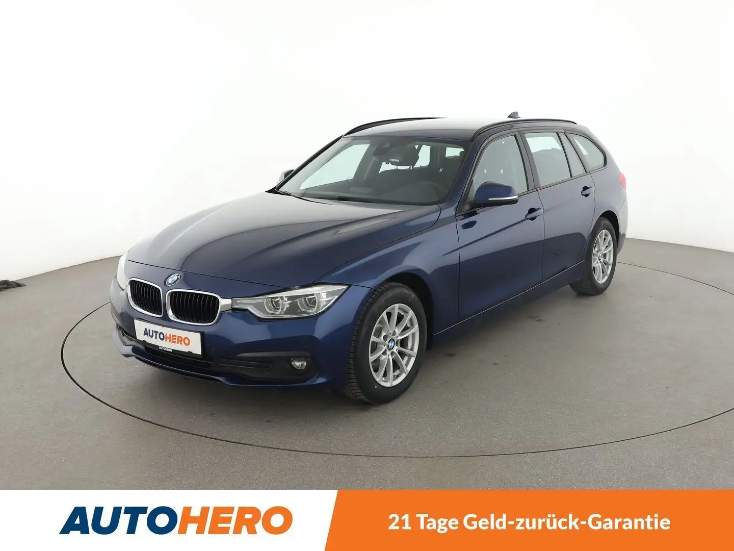 BMW 316 316d Advantage Aut.*NAVI*LED*CAM*SHZ*TEMPO* Kék - 1