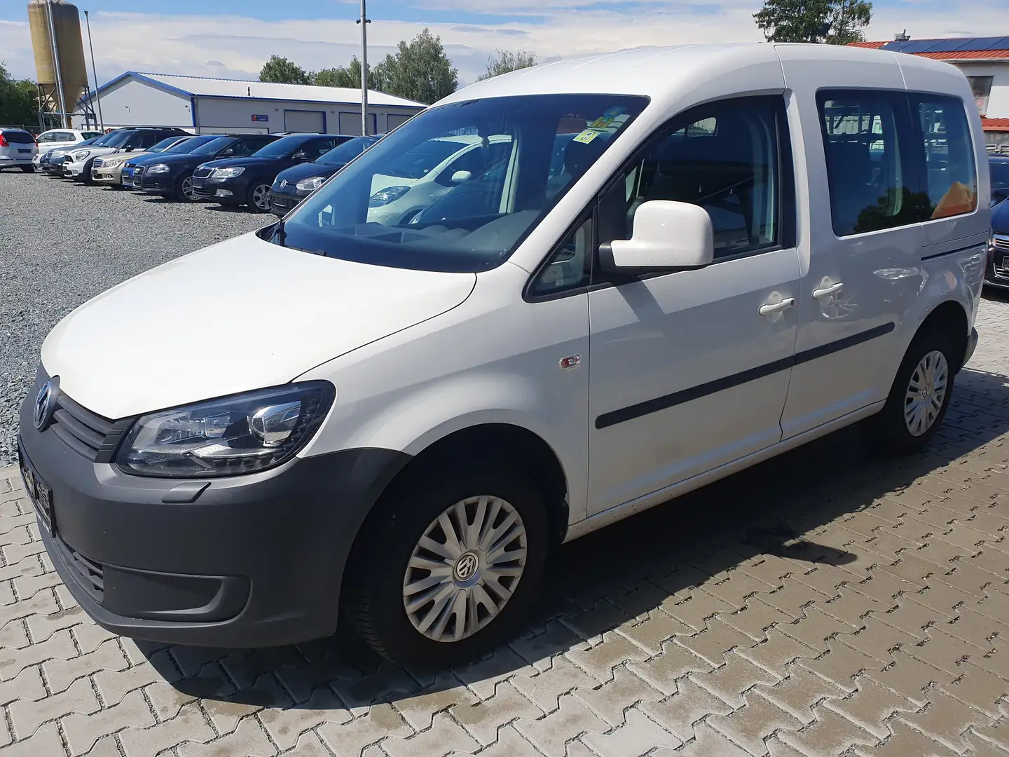 Volkswagen Caddy Team EcoFuel Blanc - 2
