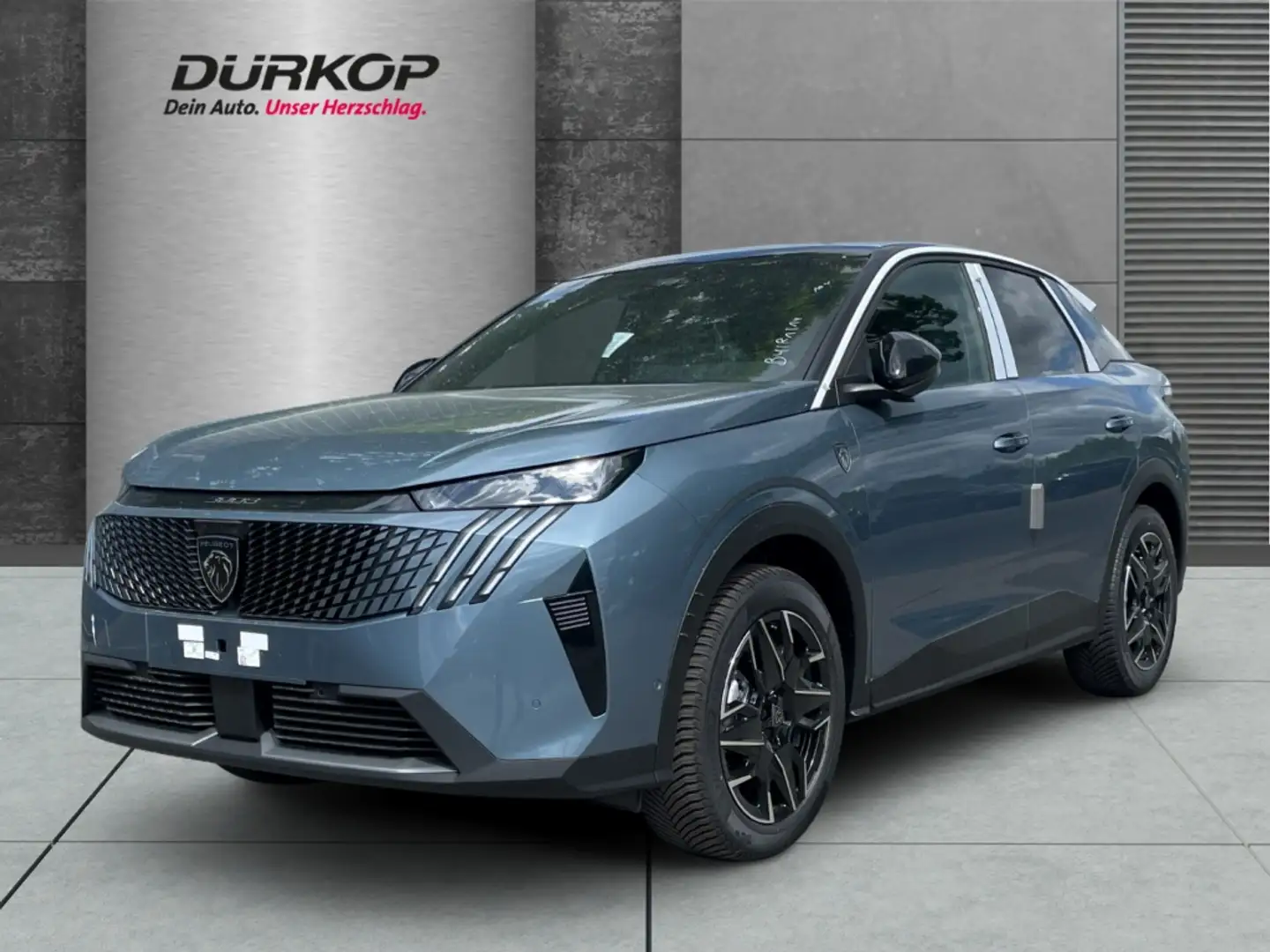 Peugeot 3008 Hybrid 1.2 GT El. Heckklappe AHK-abnehmbar Navi Me Blau - 1