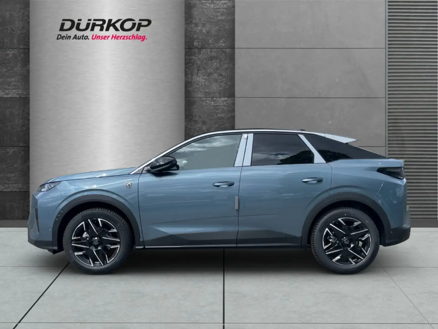 Peugeot 3008 Hybrid 1.2 GT El. Heckklappe AHK-abnehmbar Navi Me Blau - 2