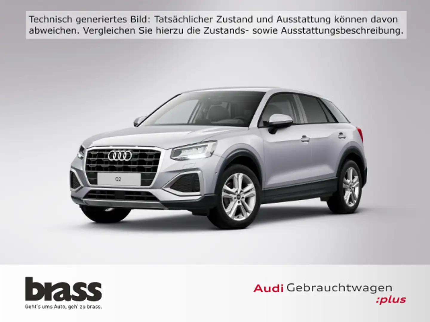 Audi Q2 Advanced 35 TFSI 110(150) kW(PS) S tronic Silber - 1