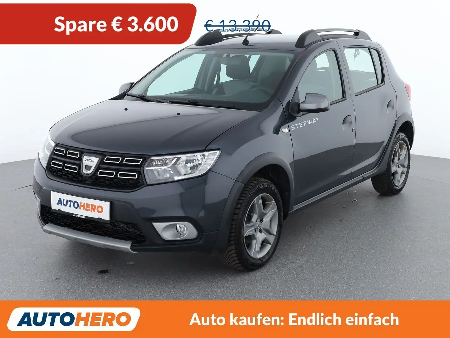 Dacia Sandero 1.5 Blue dCi Stepway Prestige *NAVI*KLIMA* Grau - 1
