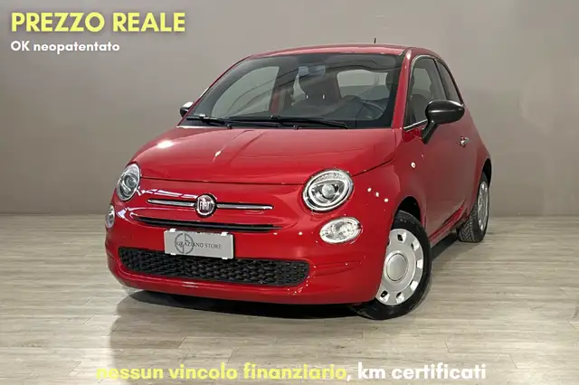 Fiat 500 Hybrid Red - PRONTA CONSEGNA