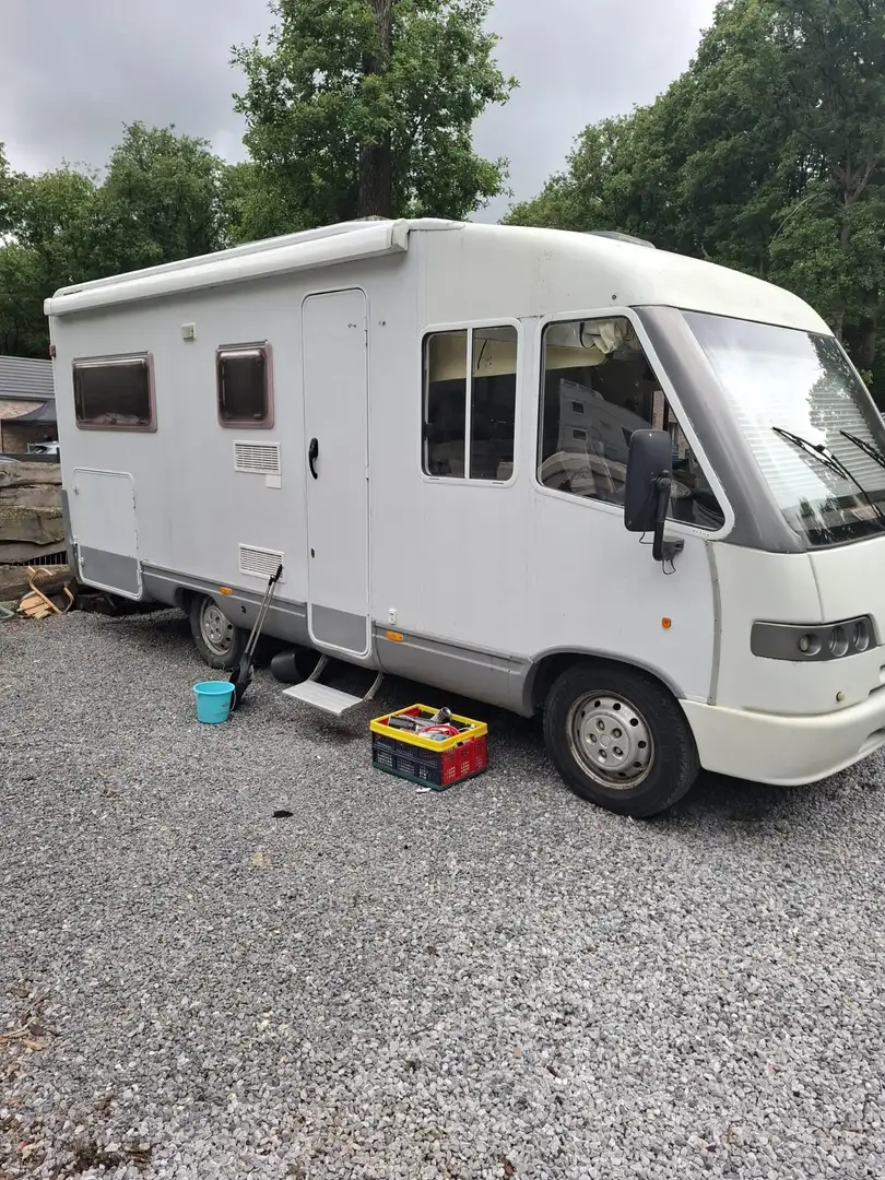 Fiat Ducato HYMER DETHLEFFS Blanc - 1