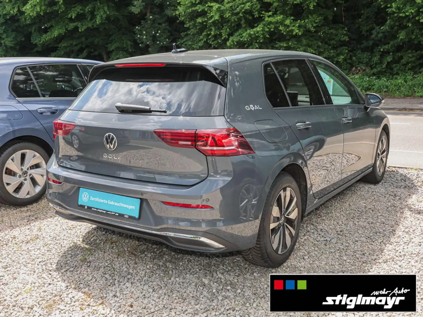 Volkswagen Golf VIII GOAL 2.0 TDI DSG ACC+AHK+KAMERA+NAVI Grijs - 2