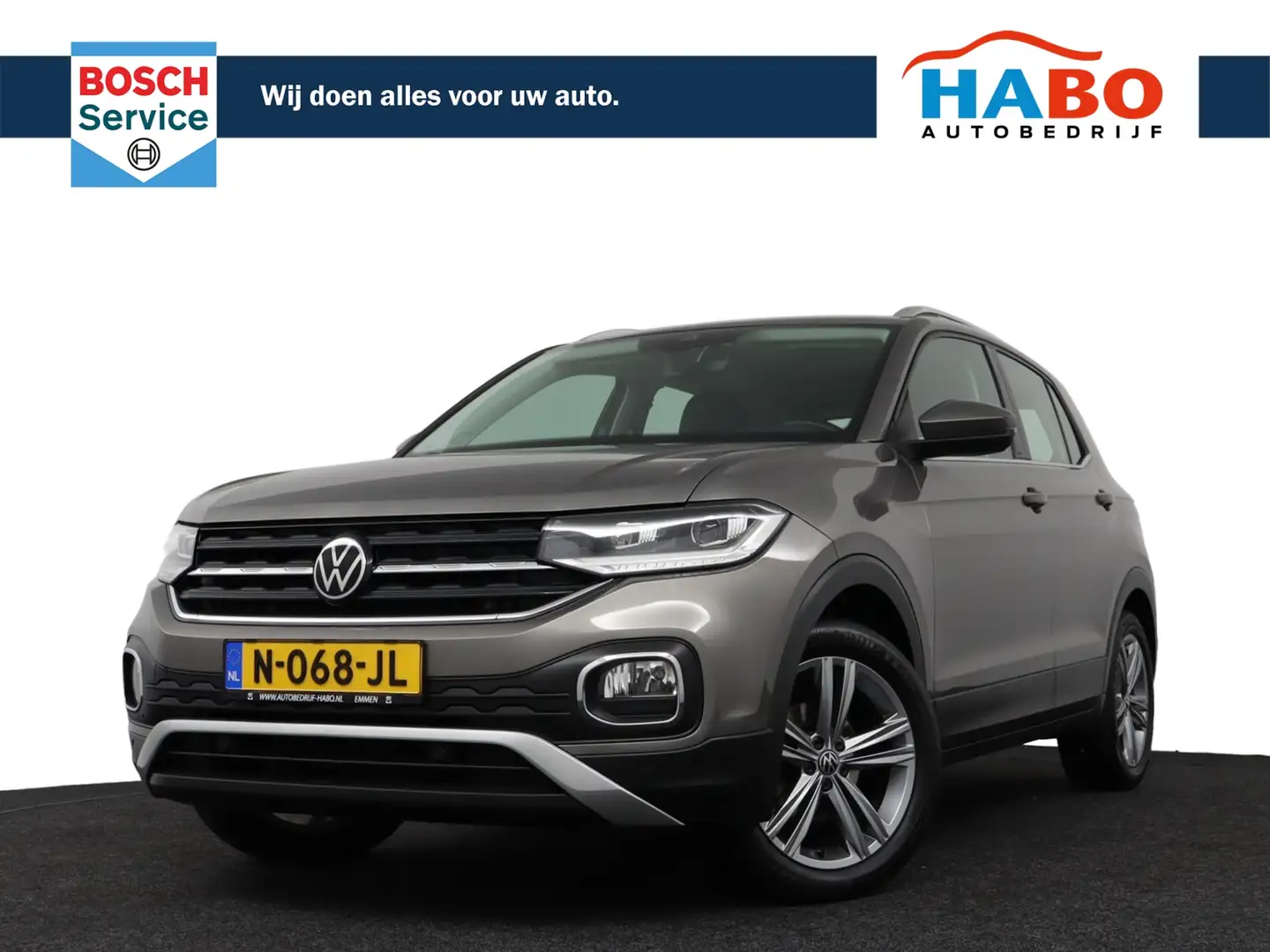Volkswagen T-Cross 1.0 TSI STYLE BUSINESS R ECC/ADAPTIVE.CRUISE/NAV/C Grau - 1