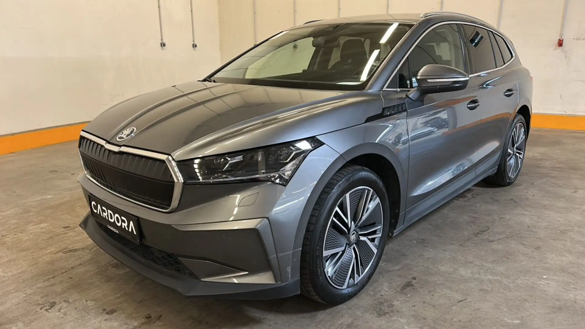 Skoda Enyaq iV 80 Loft Wärmepumpe*MATRIX*LEDER*RADAR*VIRTUAL Grau - 2
