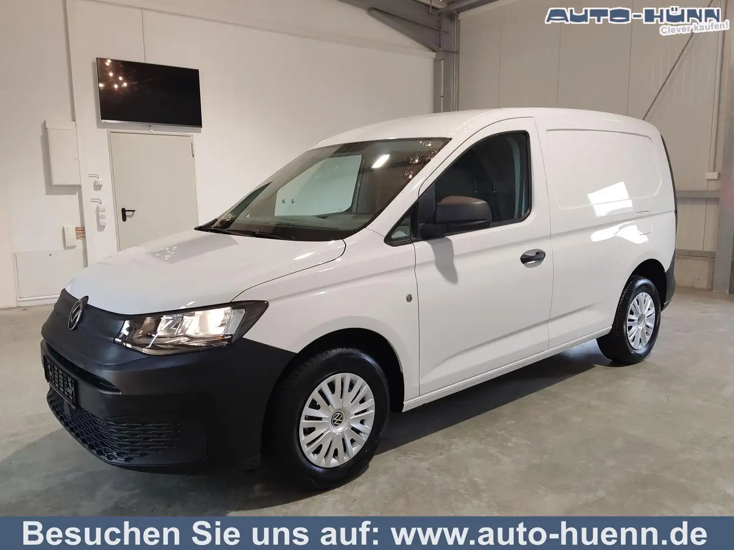 Volkswagen Caddy Cargo 2.0 TDI 102PS 2-Sitzer Klima-PDC-Hecktüre... Weiß - 1