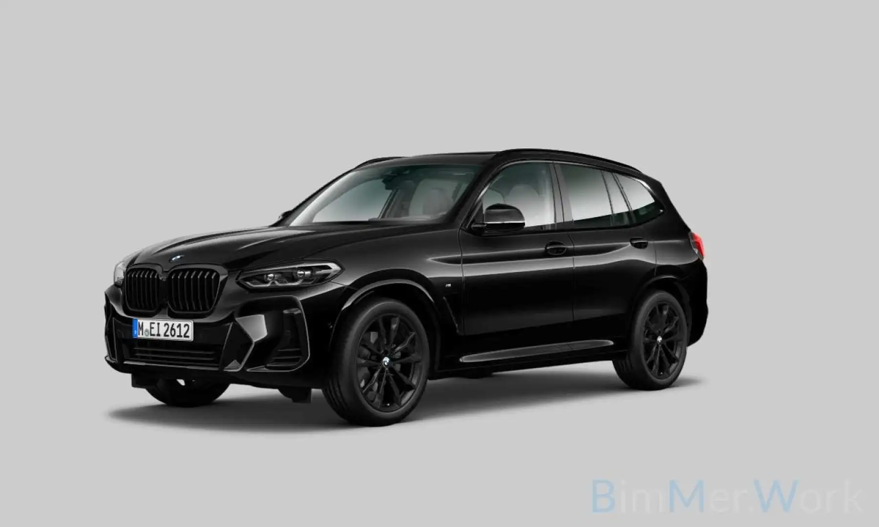BMW X3 M Sport AHK Kamera DAB HUD Panorama 20 Schwarz - 1