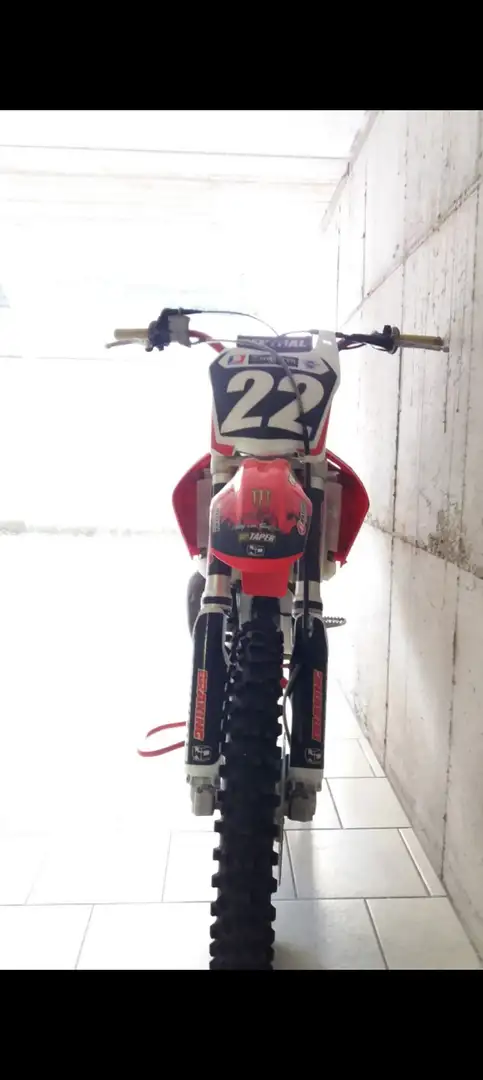 Honda CR 125 cross Rojo - 2