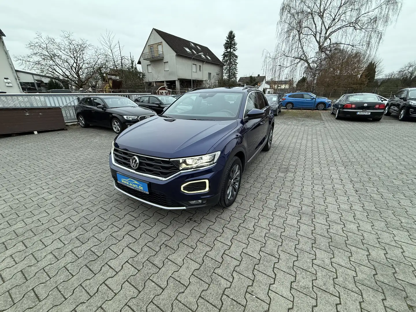 Volkswagen T-Roc Sport 4M 2,0 TDI SCR Navi LED ACC P-Dach Kamera Al Bleu - 1