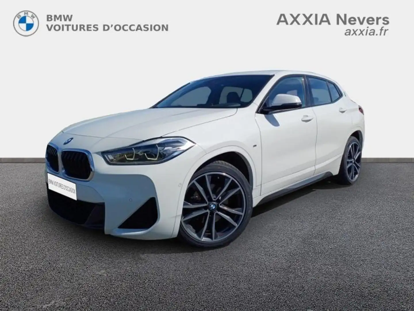 BMW X2 sDrive18dA 150ch M Sport Euro6d-T Blanc - 1