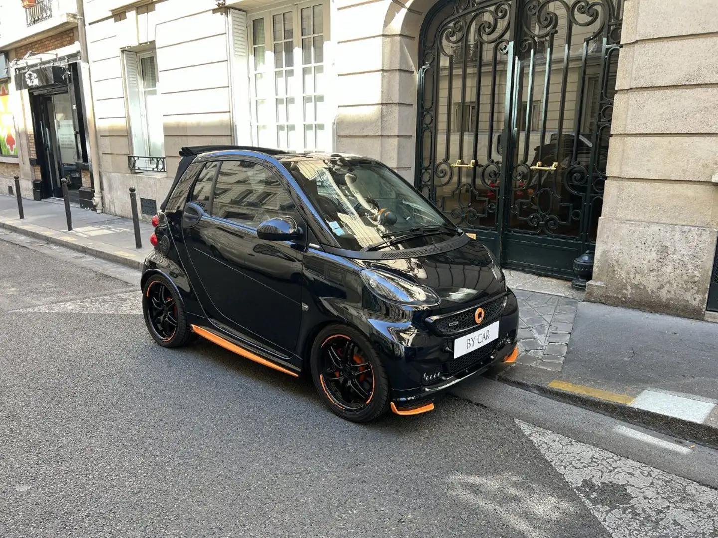 smart forTwo II (2) CABRIO BRABUS XCLUSIVE 75 KW SOFTOUCH Noir - 1