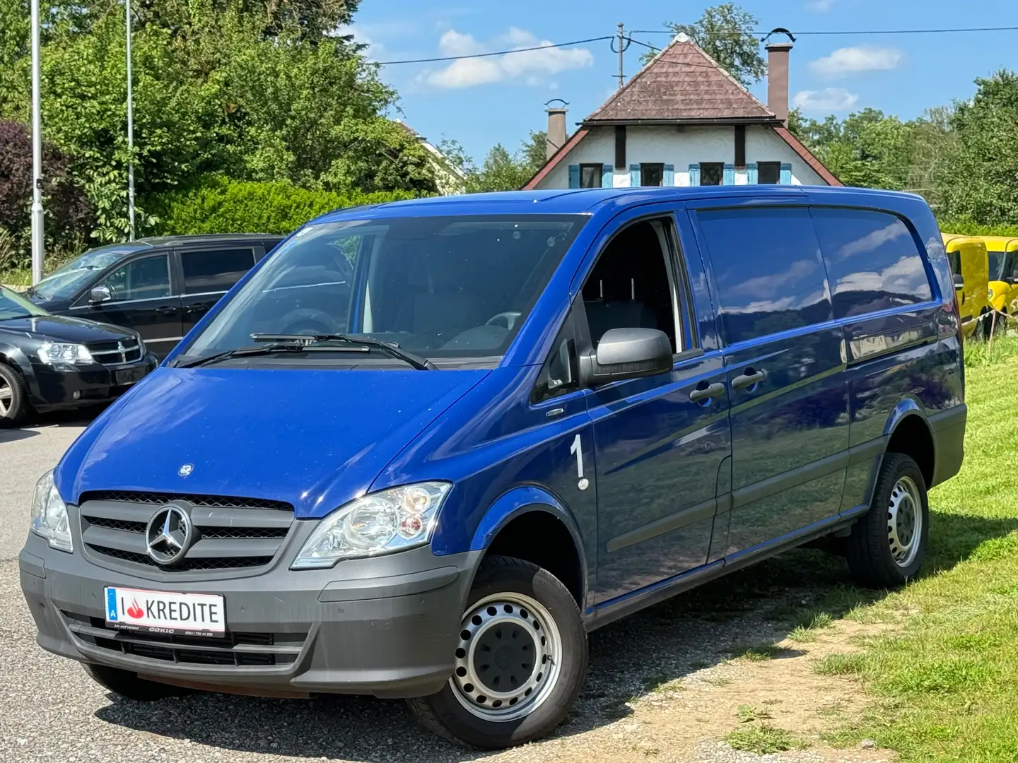 Mercedes-Benz Vito 113*CDI*Extralang*Automatik-PDC*Kredit*Gepflegt Blau - 1