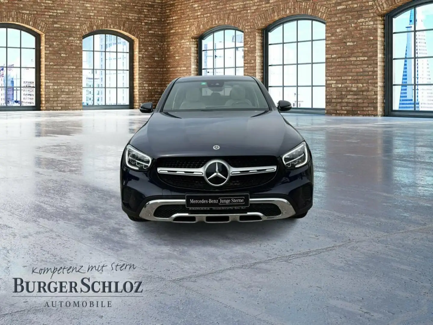 Mercedes-Benz GLC 300 d 4M Coupé AkustikGlas PDC SHZ LED Luft Niebieski - 2