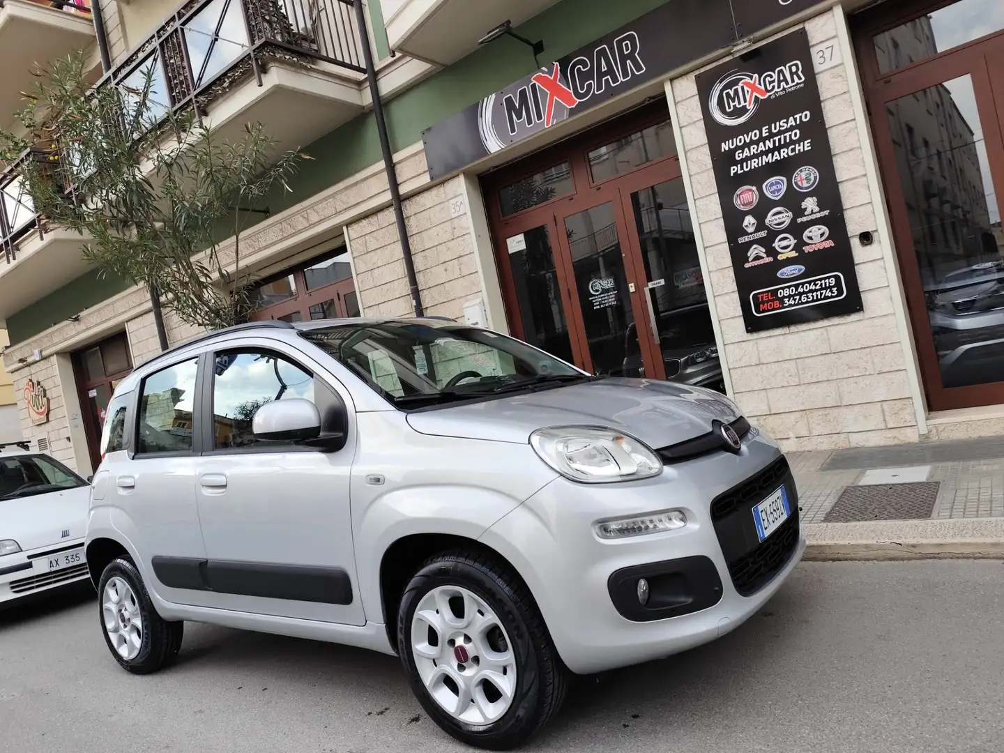 Fiat Panda 0.9 TwinAir Turbo Natural Power Lounge 5 POSTI Grigio - 1