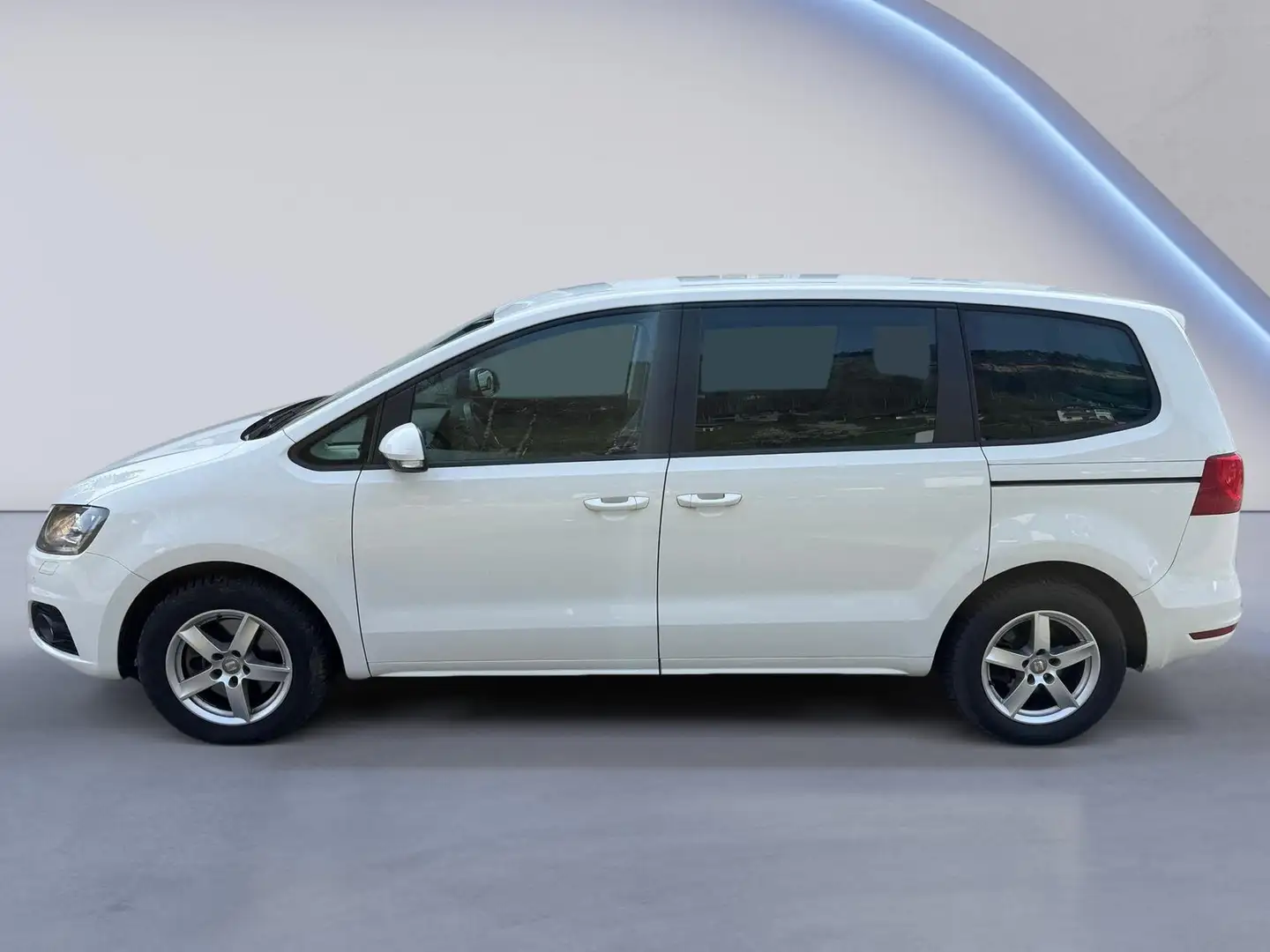 SEAT Alhambra 2.0 TDI Parksensoren | Sitzheizung Pickerl neu ... Weiß - 1